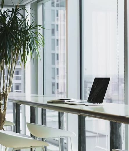 Office workspace representing governance in practice